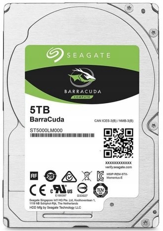 

Dysk Twardy Hdd Seagate BarraCuda 5TB 2.5 128MB
