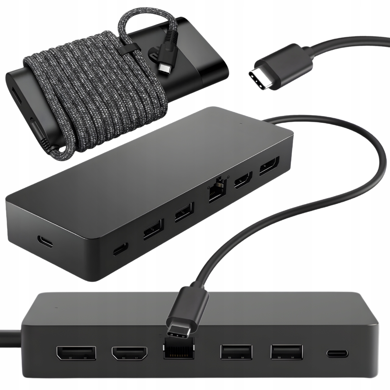 Dokovací stanice Hp Universal s napájecím adaptérem 65W Usb-c RJ45 Hdmi Hub 9H0H9AA