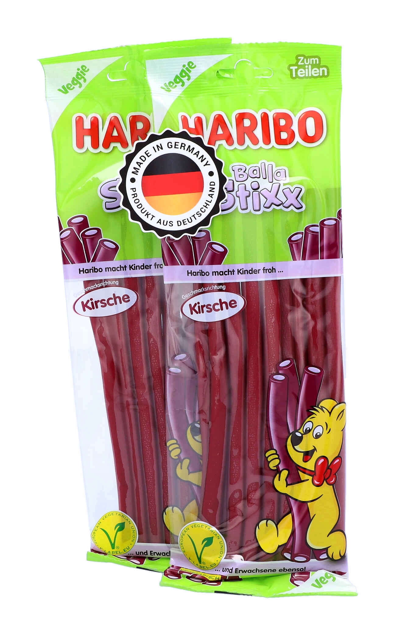 Żelki Owocowe Kable HARIBO Kwaśne Limo MIX 175g DE 14022693673 