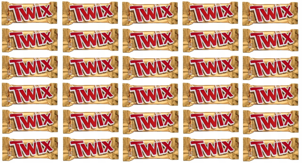 Levně 30x 50g tyčinka Twix Karton