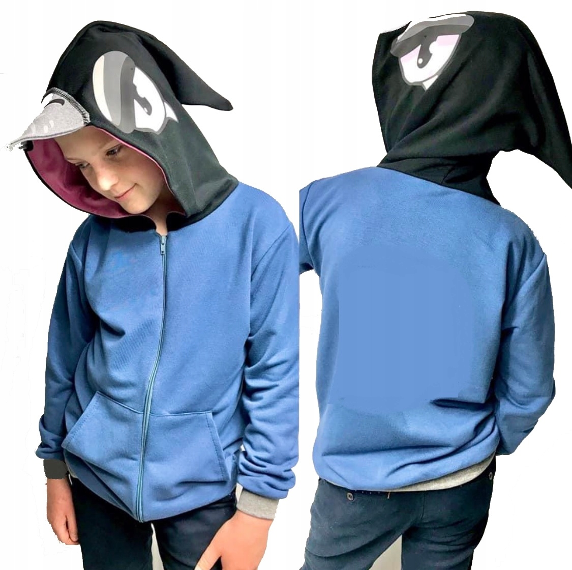 Bluza dziecięca KRUK rozpinana CROW 152 Marka EMA