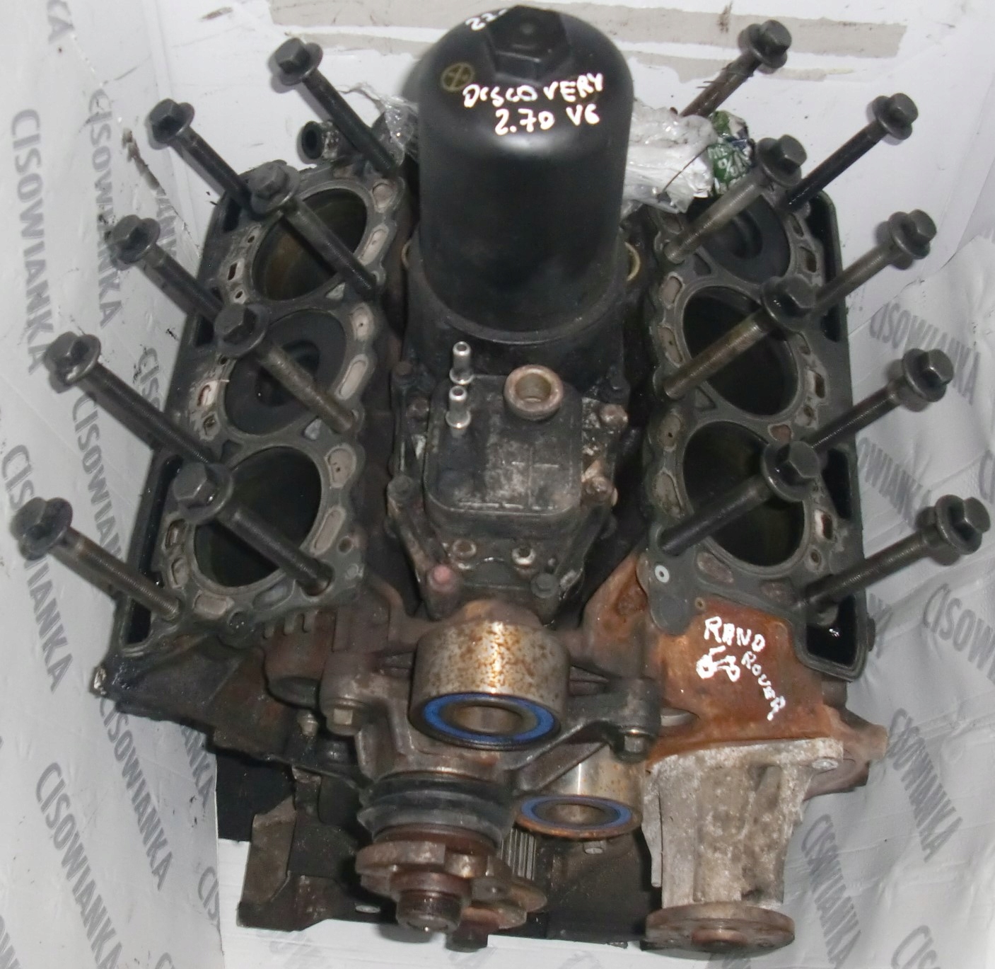 DISCOVERY RANGE ROVER 2.7D V6 276DT BLOK DÓŁ SILNIKA TŁOKI WAŁ
