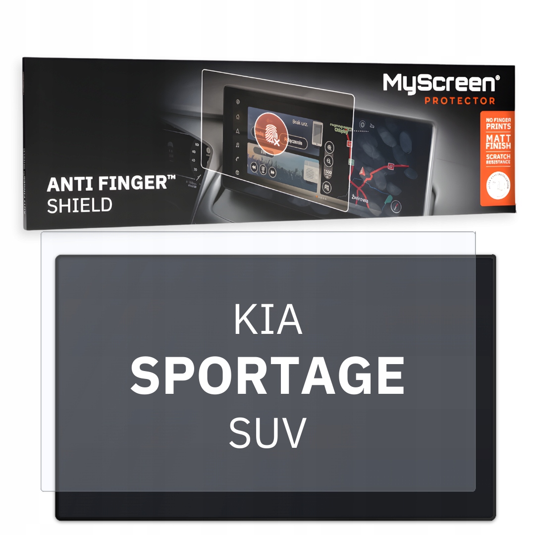 Matná fólie pro Kia Sportage Suv 2018 2021 MyScreen Anti Finger