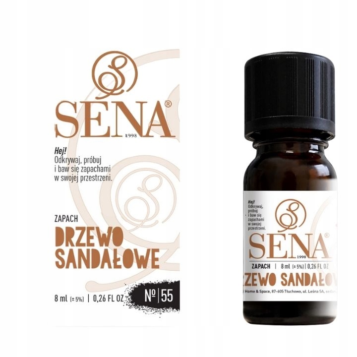 

Sena Olejek Zapachowy Drzewo Sandałowe 8ml