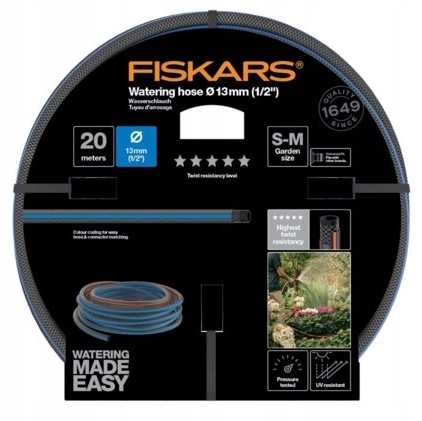 

Wąż ogrodowy Fiskars 13mm 1/2'' 20m Q5 uniwersalny