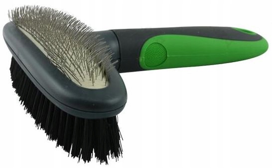 

Szczotka dwustronna 11cm druty włosie dla psów psa