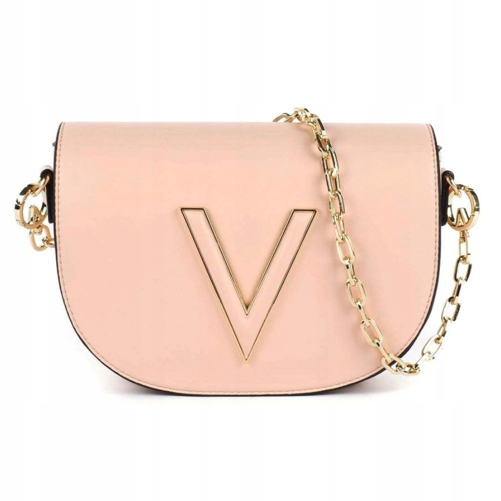 Valentino Růžová kabelka Coney Flap Bag