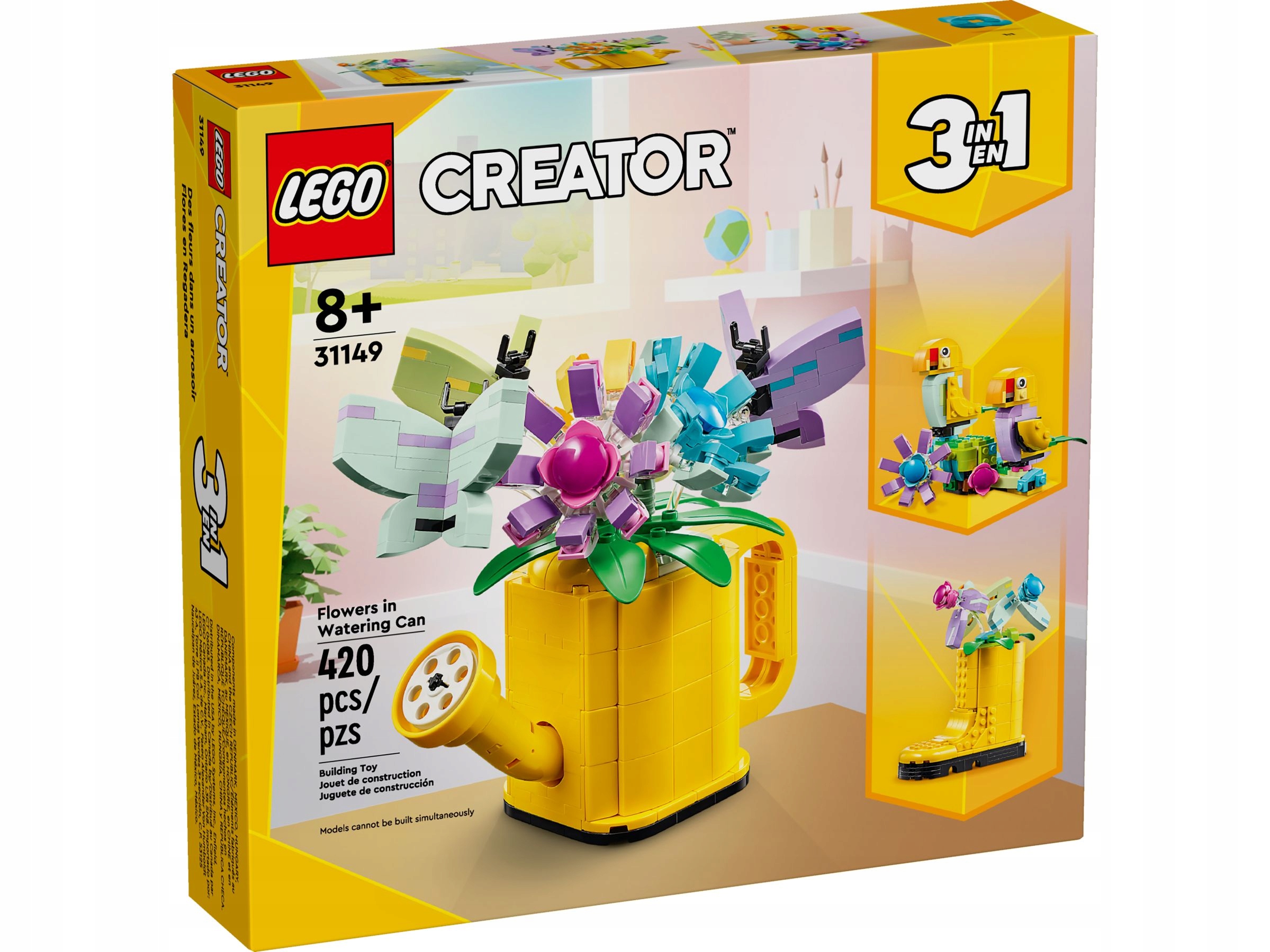 LEGO CREATOR 31149 KWIATY W KONEWCE