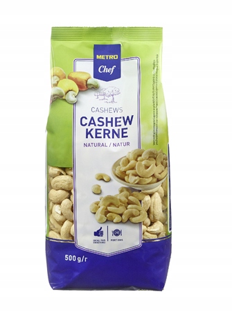 Levně Metro Chef Kešu ořechy 500 g