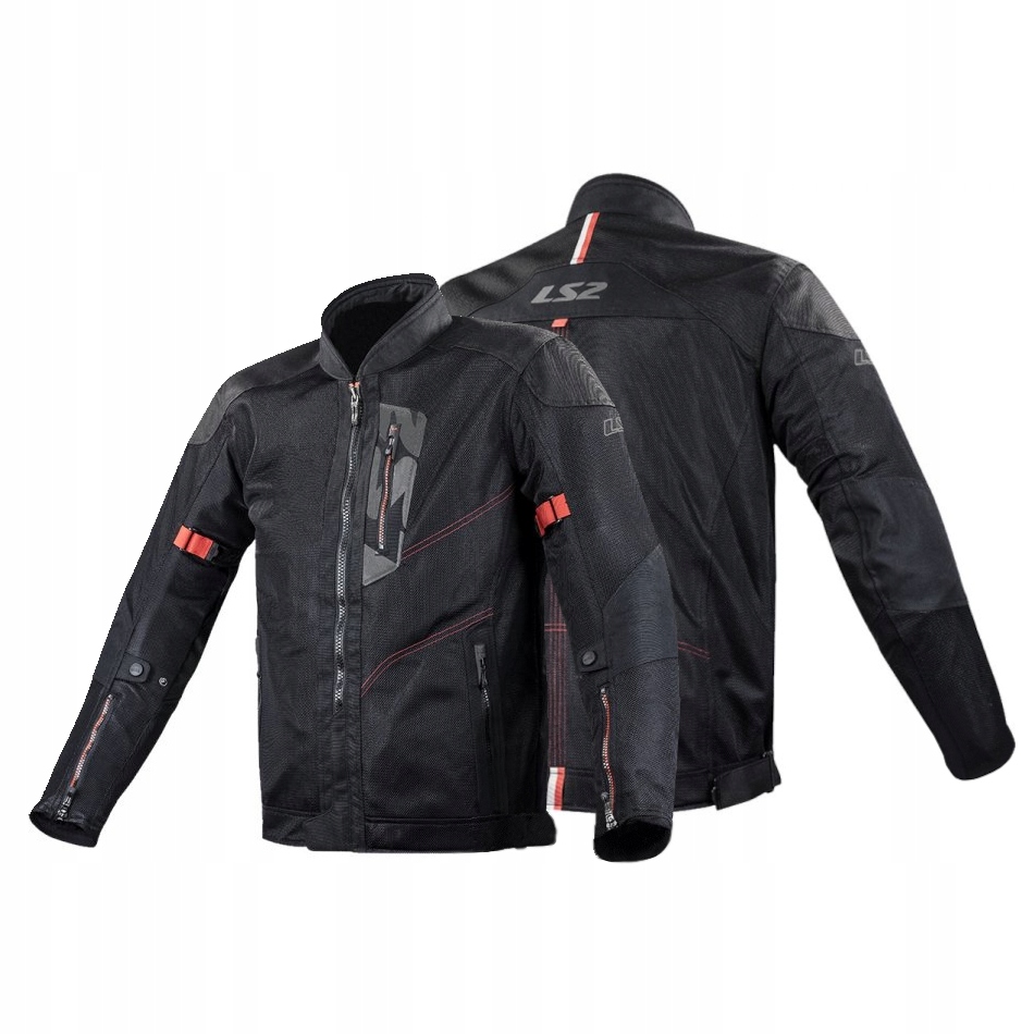 

Kurtka Motocyklowa Lato LS2 Alba Męska Czarna M
