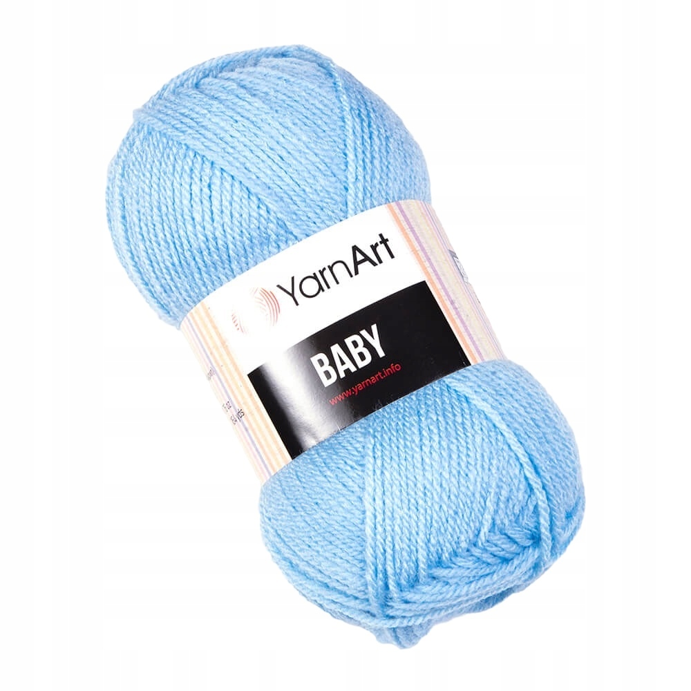 Włóczka YarnArt Baby nr 215 niebieski, 50g 150m