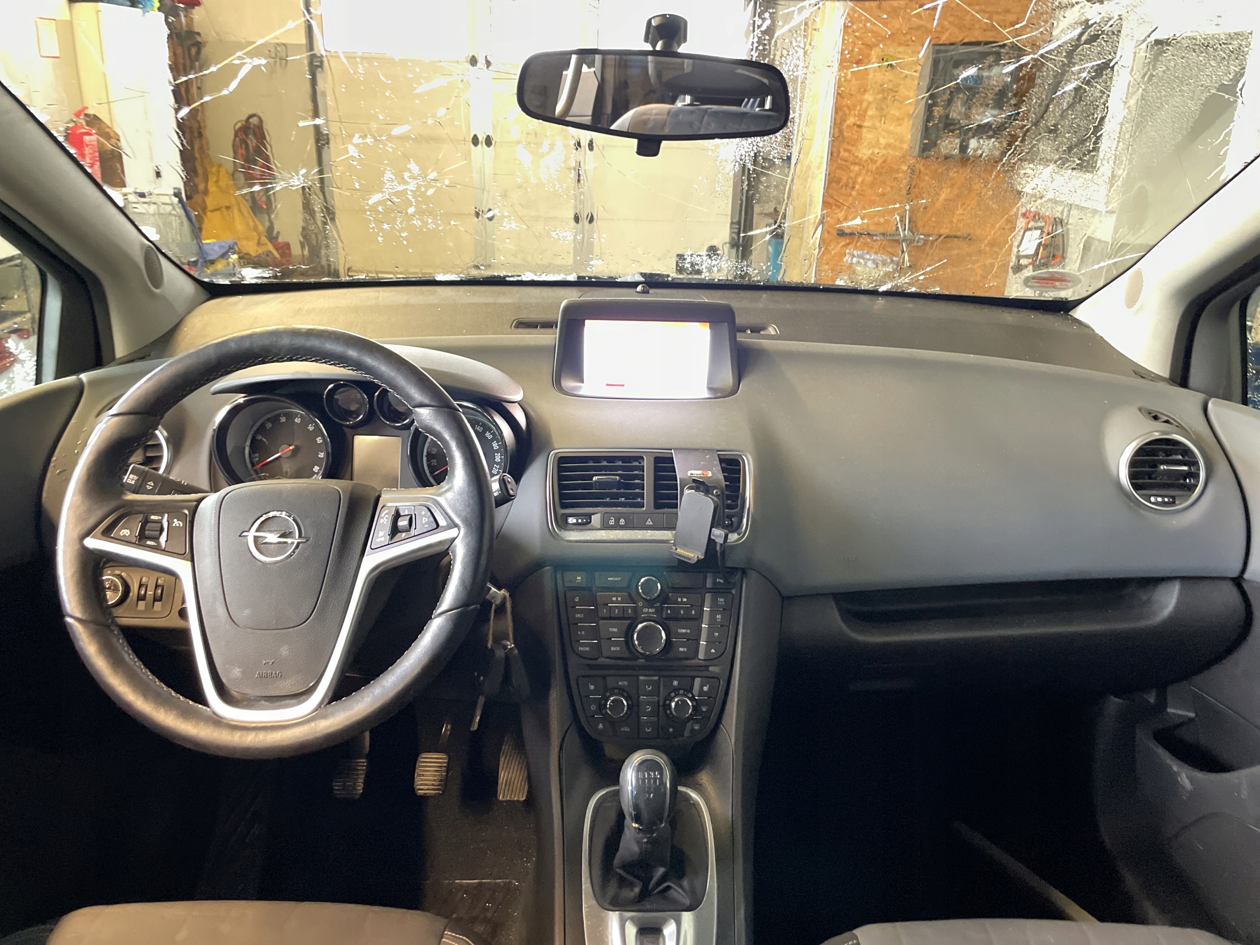 бардачок пассажира opel Meriva B 2010- европа