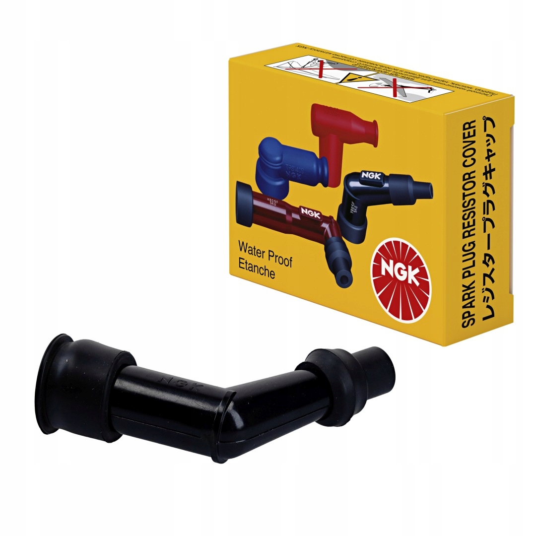 NGK FAJKA NA ŚWIECE KĄTOWA (120) KOLOR CZARNY