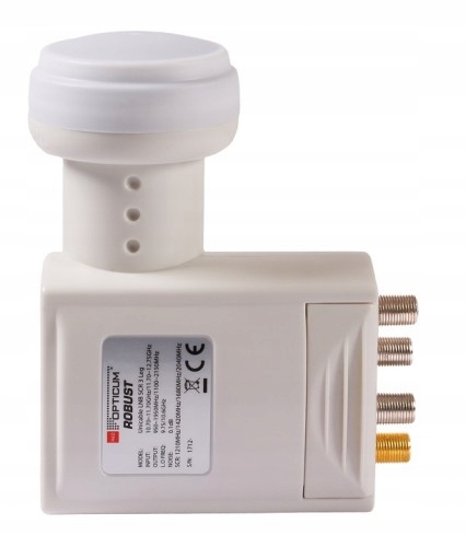 Konwerter LNB Unicable Opticum Robust SCR + TRIPLE Legacy Marka Opticum