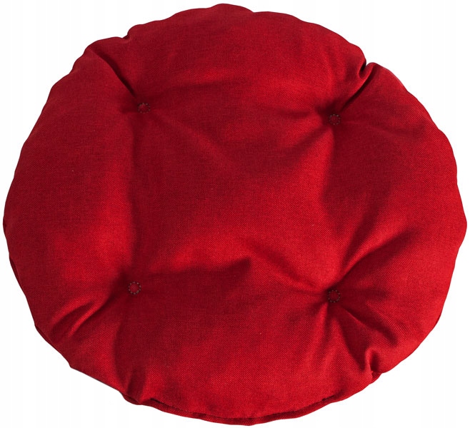 

Poduszka okrągła na krzesło Ofelia 36 cm czerwona
