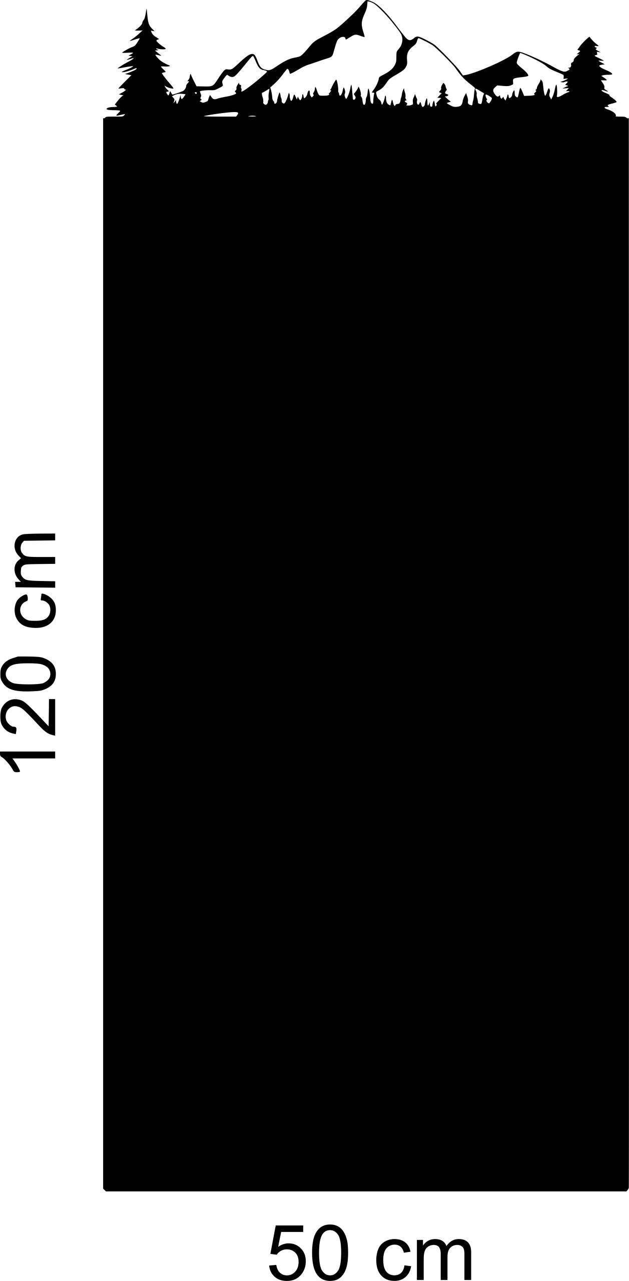 Velké Hory Tabule na magnety z kovu Sudety Beskydy Tatry Dřeva 120x50