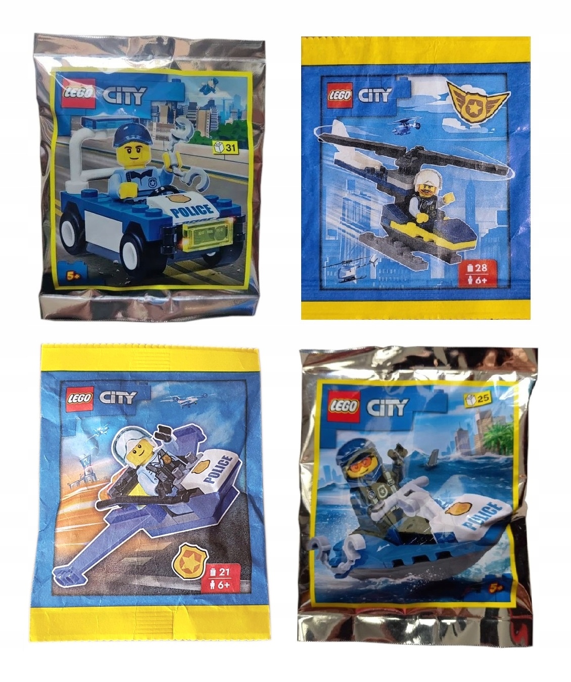 Lego City Polybag Foilpack Zestaw C55