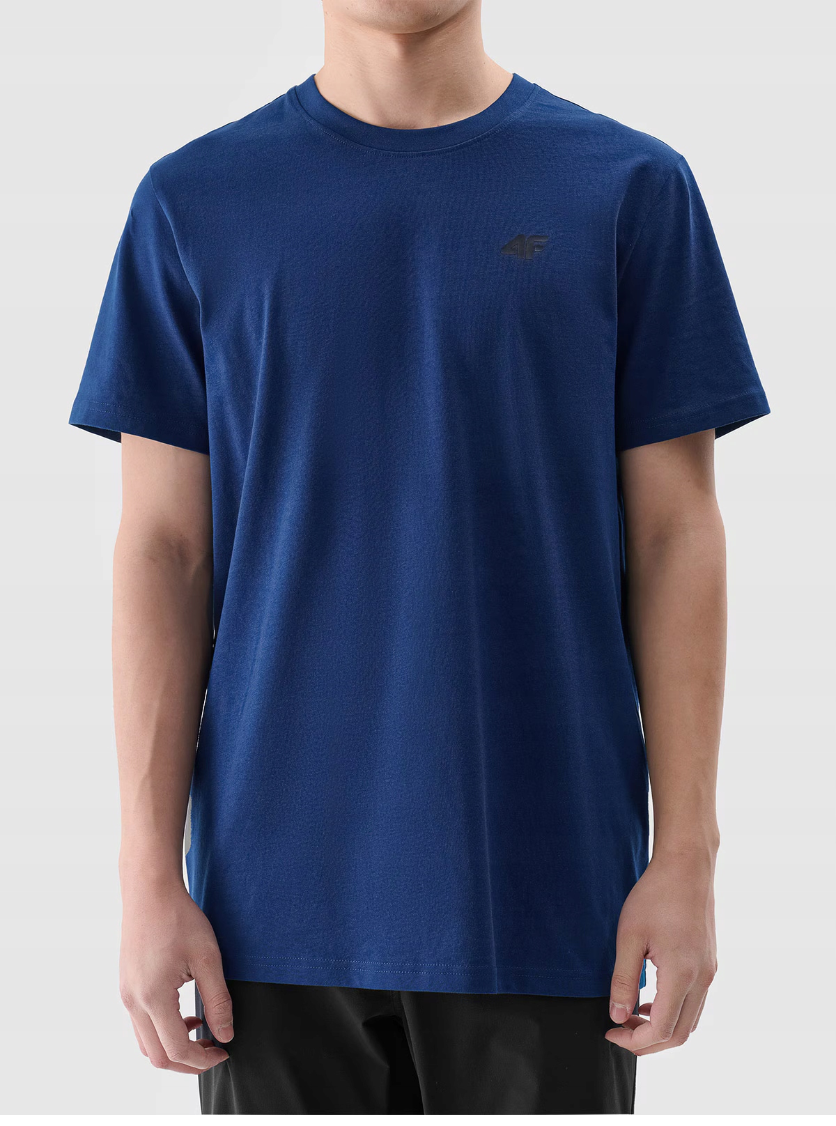 T-SHIRT MĘSKI 4F KOSZULKA BAWEŁNIANA SPORTOWA L TTSHM2256 SS25 Rozmiar L
