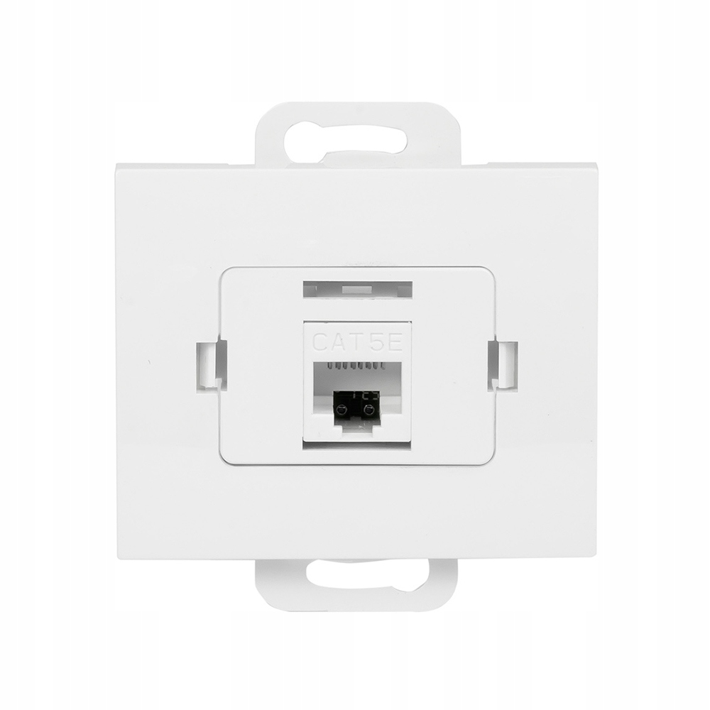 

Gniazdo RJ45 internetowe pojedyncze Nova kat5 Biał