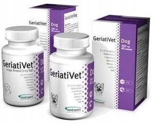 Levně Vetexpert GeriatiVet Large Breed 45 tabletek Vetexpert