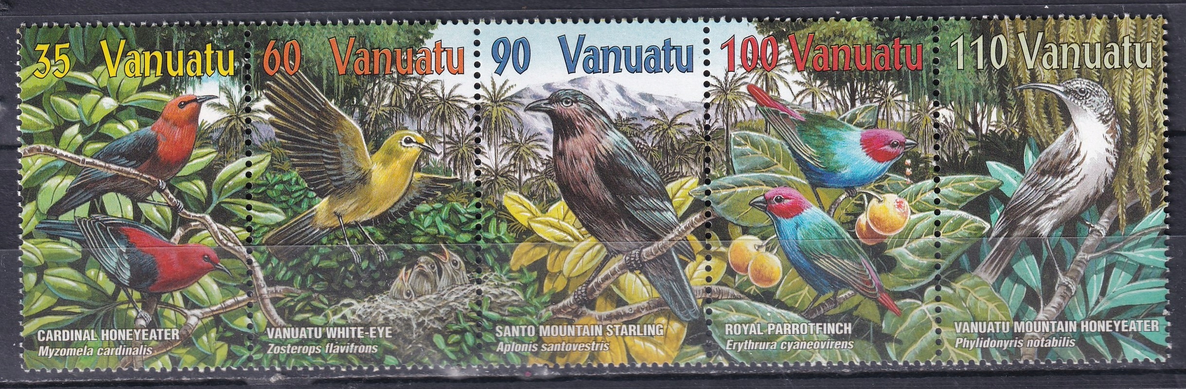 Vanuatu 2001 ** cena 12,90 zł kat.8€ - ptaki