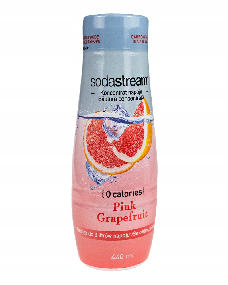 

Syrop Pink Grapefruit bez cukru SodaStream 440 ml