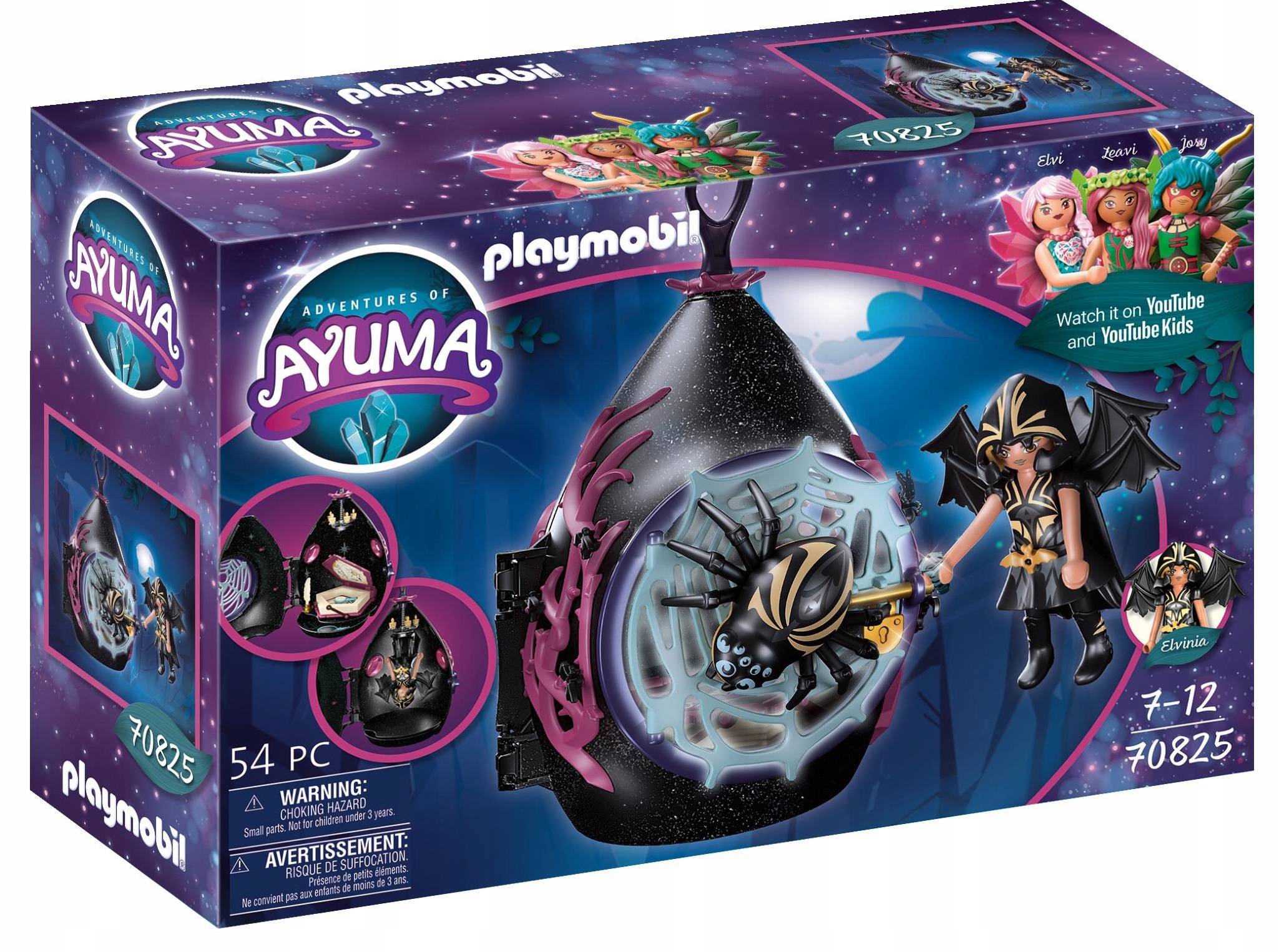 

Playmobil 70825 Ayuma: Kryjówka Bat Fairies 7+
