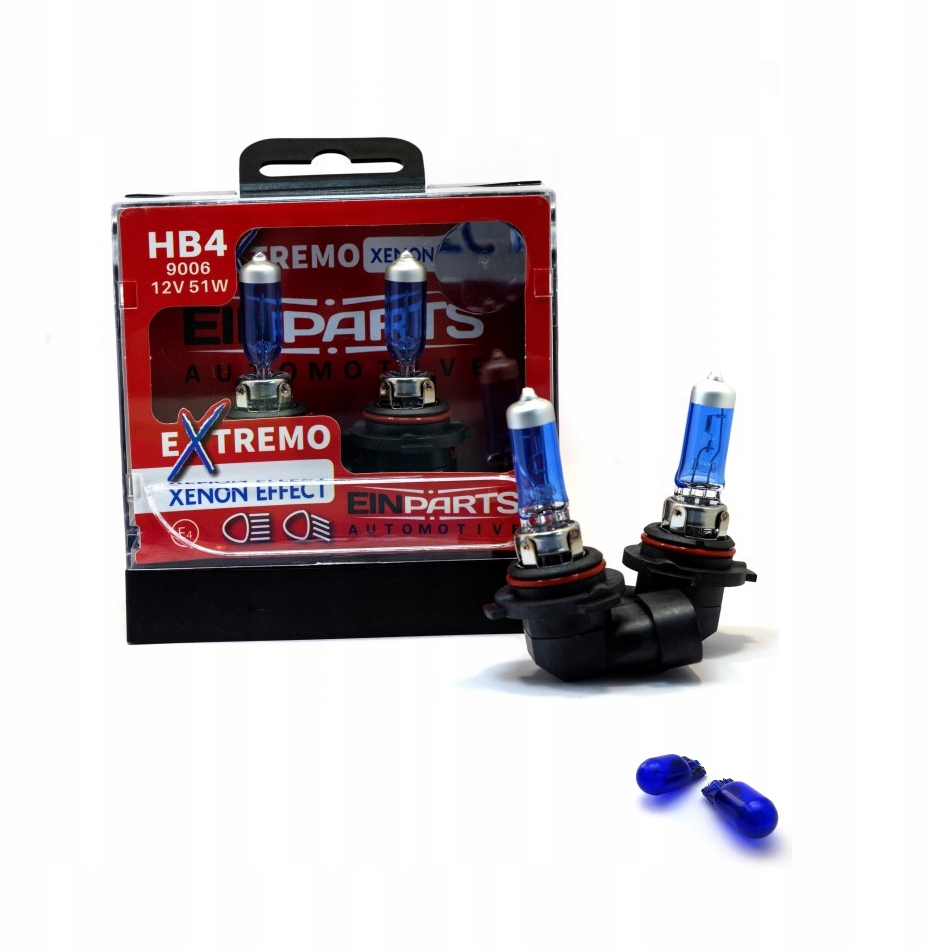 

HB4 Einparts Extremo Zimna Biel 12V 51W +W5W Xenon