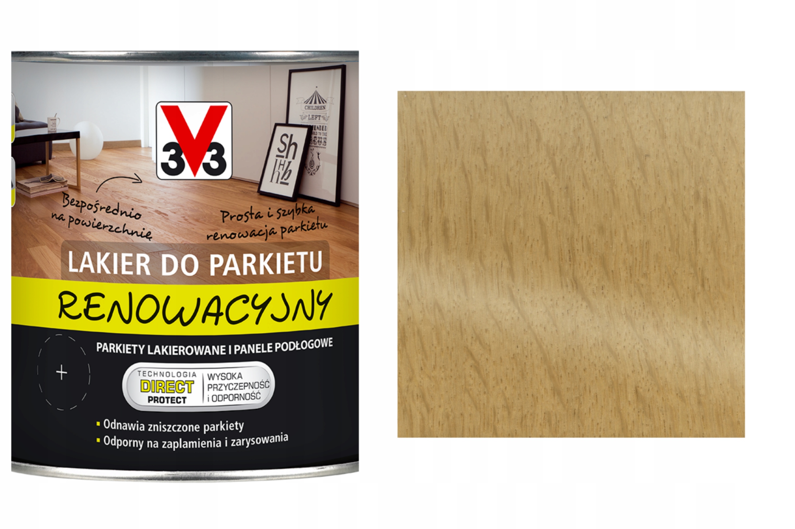 

V33 Lakier Do Parkietu Renowacyjny Satyna 0,75L