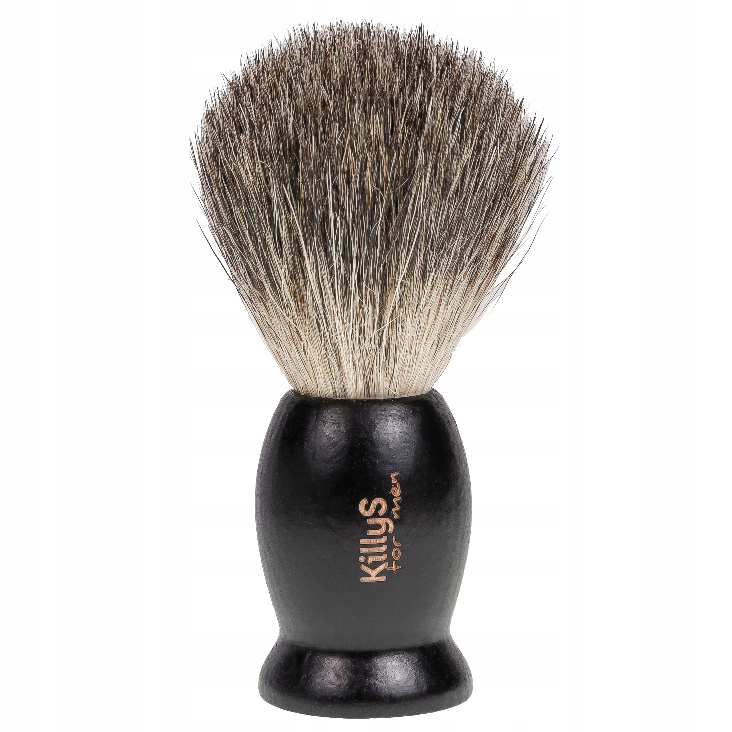 Pędzel do golenia z naturalny z włosia borsuka gryf drewno KILLYS