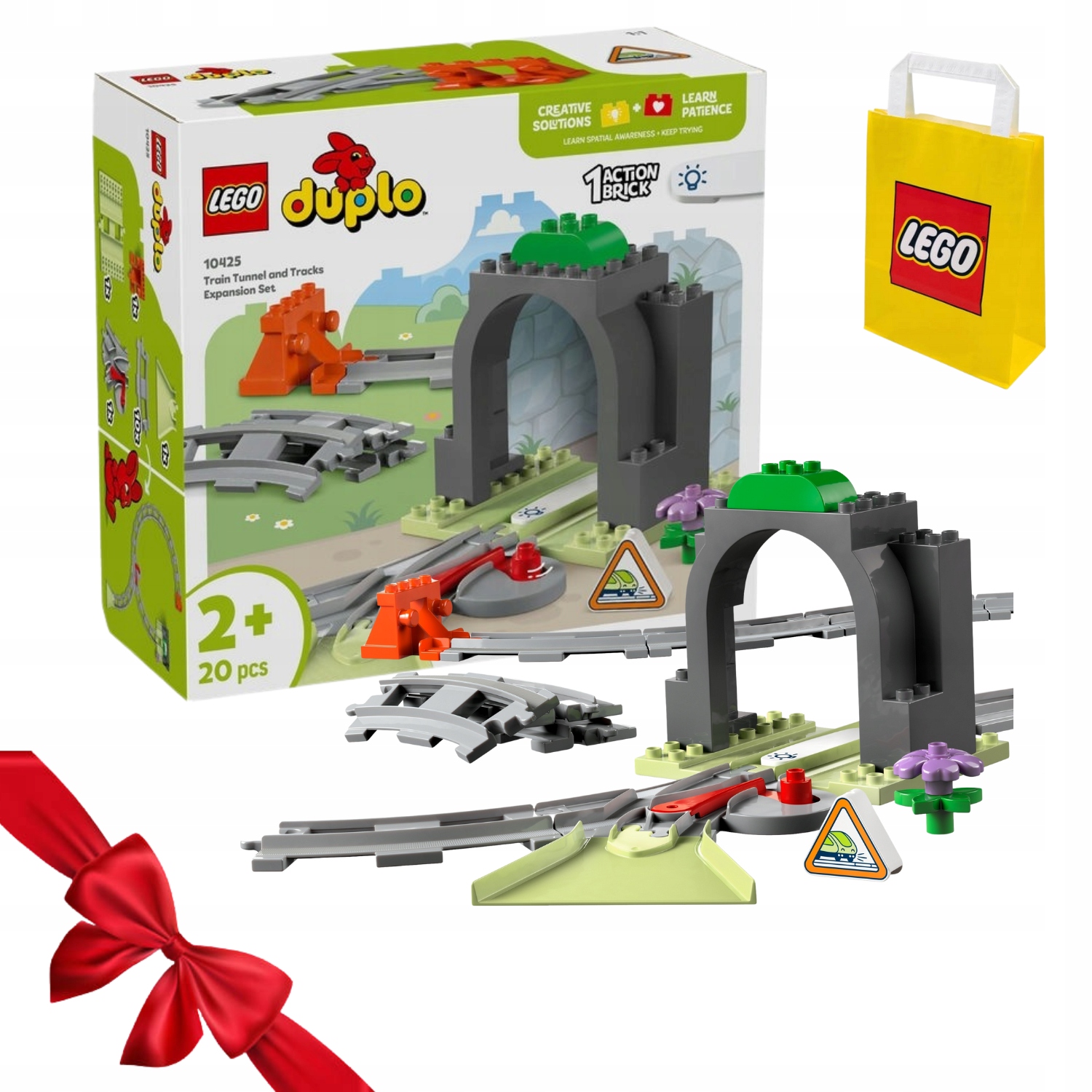 Zestaw Klocków Lego Duplo 10425 Tunel Kolejowy I Podłoga