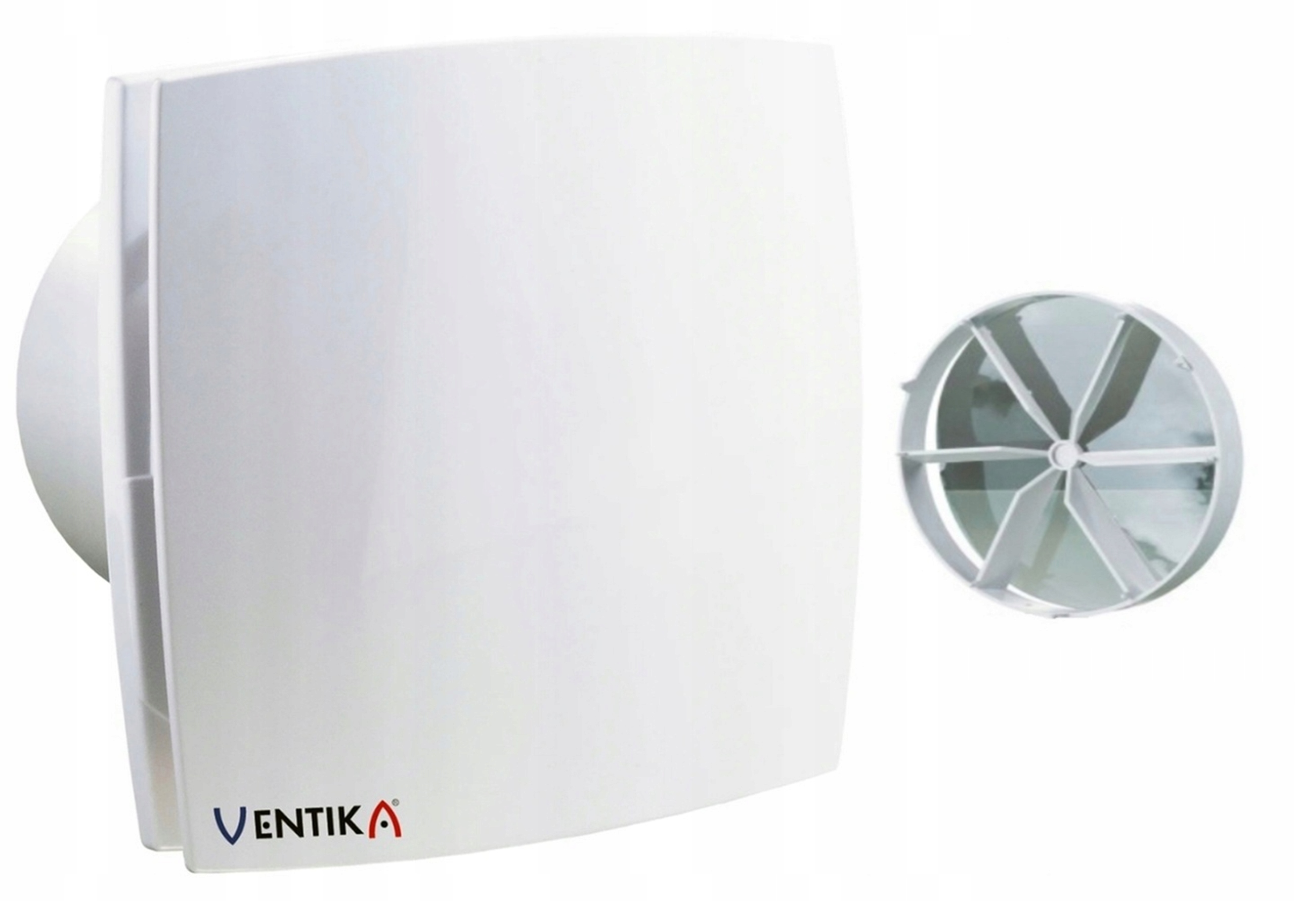 Domácí Koupelnový Ventilátor FI125 mm 167 m3/h Časový Spínač Bonus Ventil