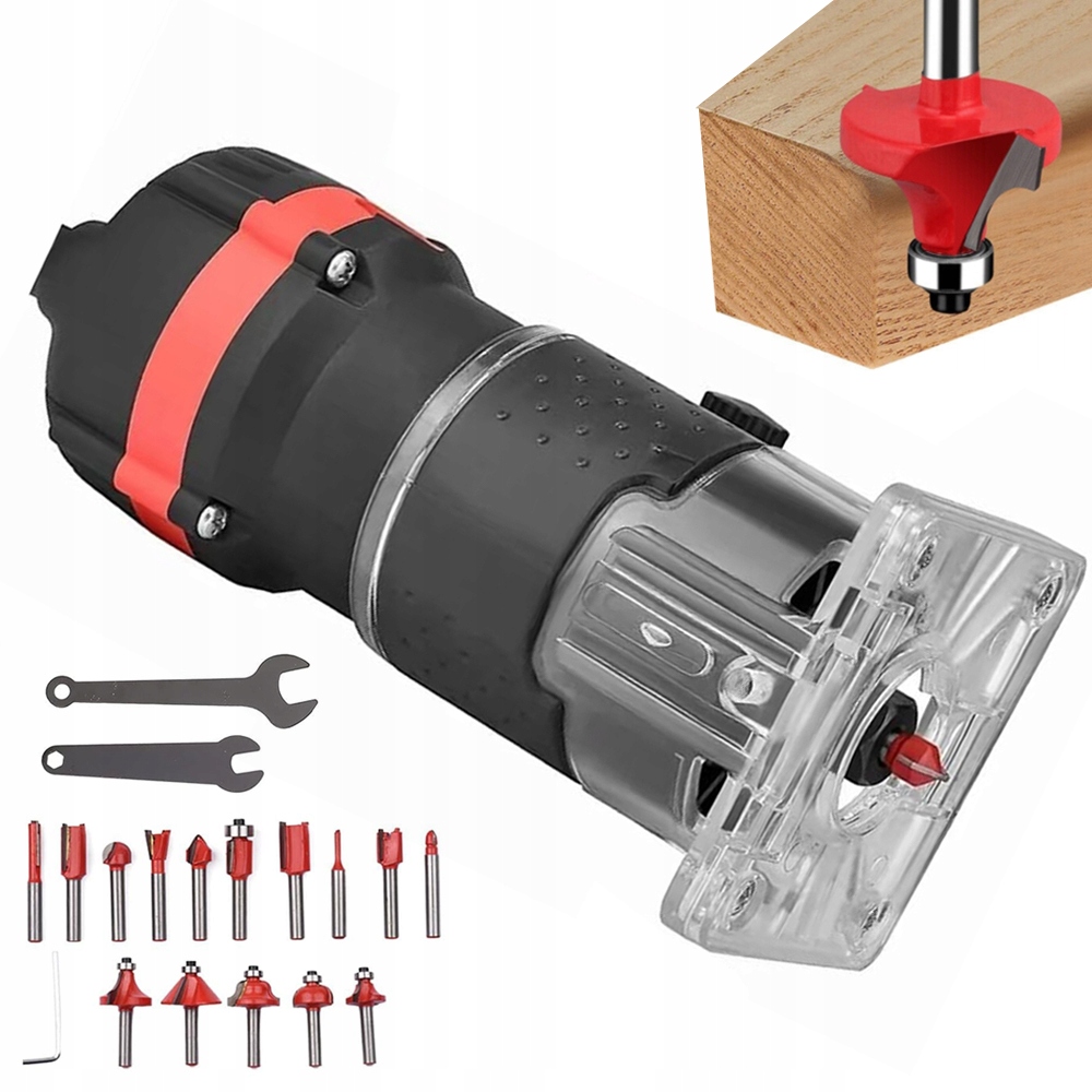 Horní Frézka Na Dřevo, Okrajová Frézka 800 W 15 Frézek