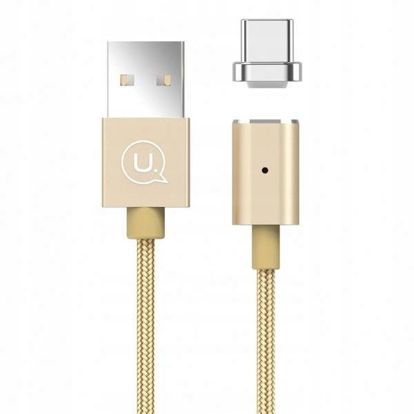 

Usams - Kabel magnetyczny U-Link Usb-c 1,2m złoty
