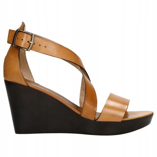 

Buty Wojas Sandały damskie skóra j. brąz r. 38