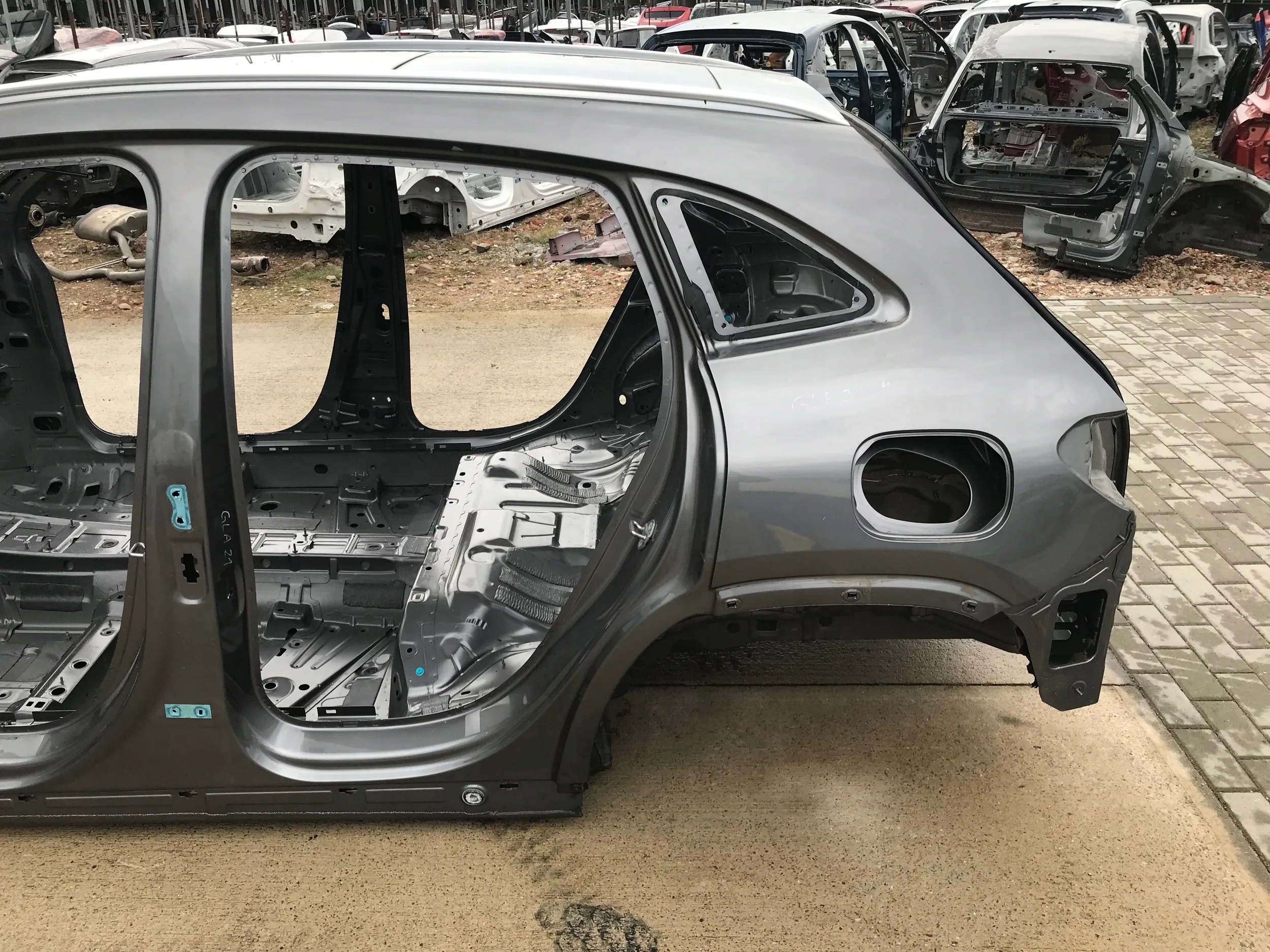 MERCEDES GLA II H247 2021 2022 2023 HYBRYDA ĆWIARTKA TYŁ LEWA TYLNA 787