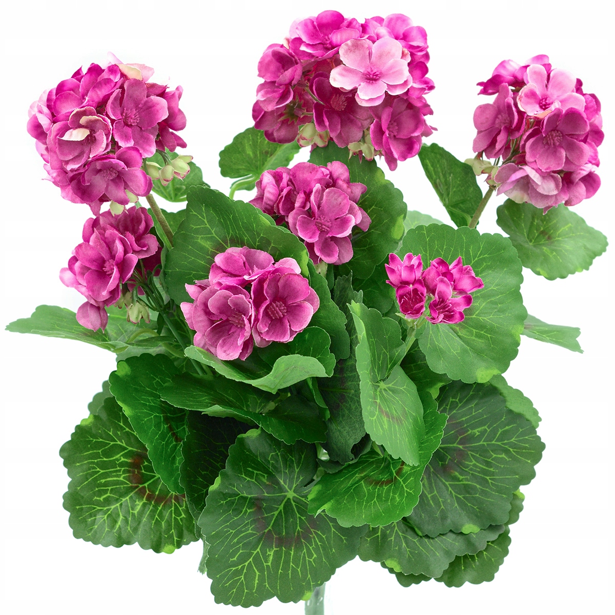 

Pelargonia Bukiet Sztuczne Kwiaty Gałązka Gęsta