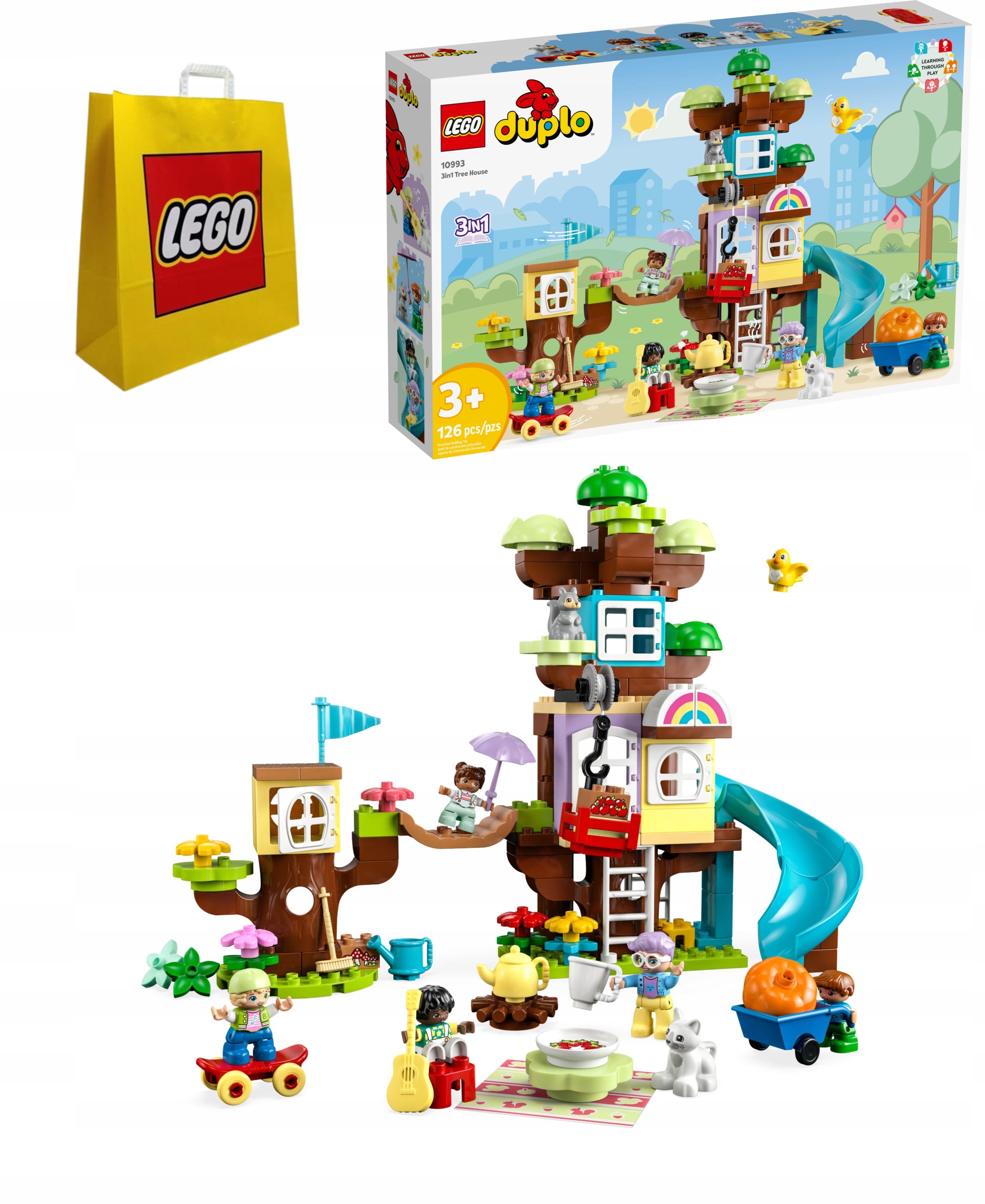 Lego Duplo 10993 Domeček na stromě 3v1 taška Lego