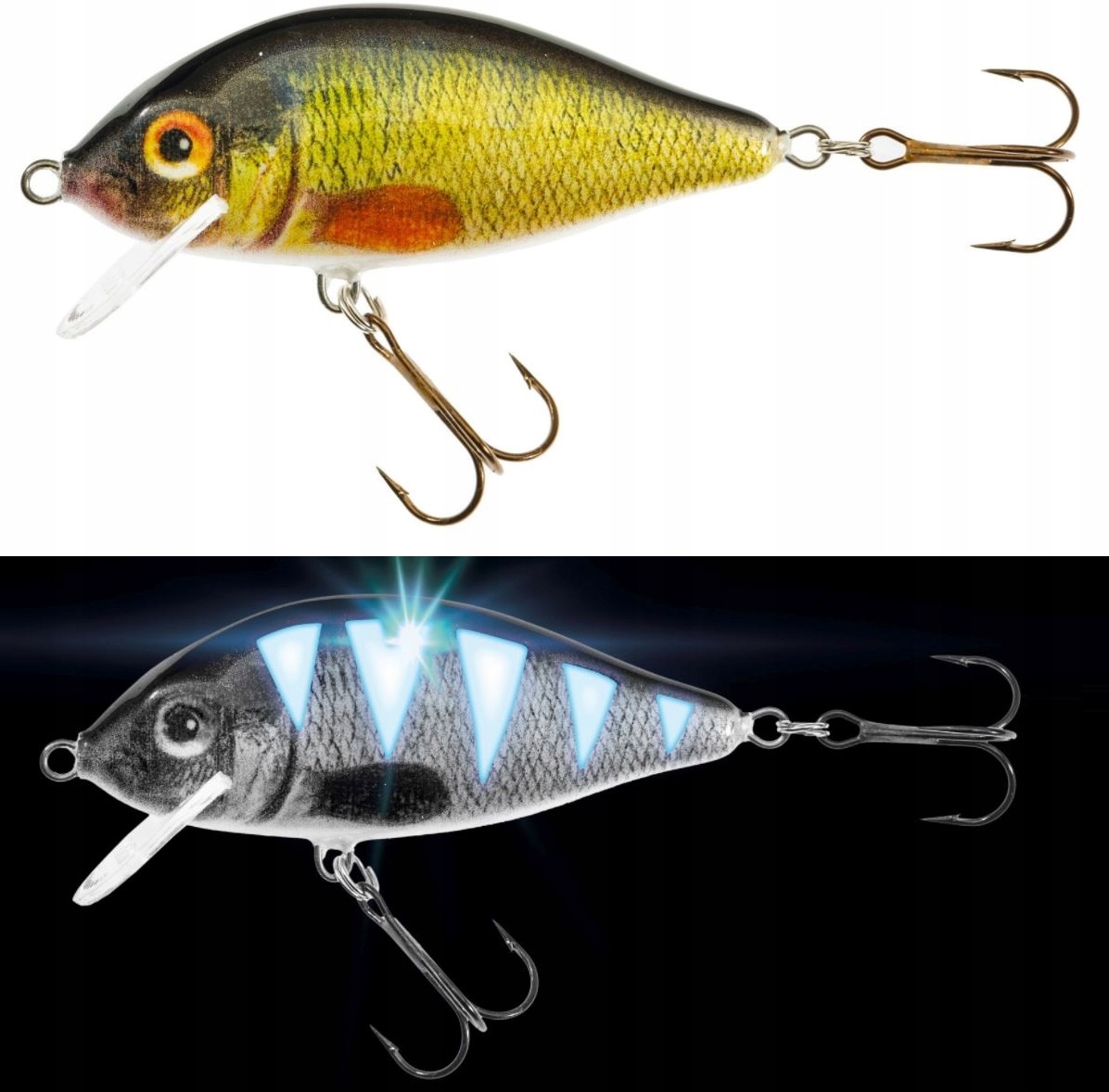 8cm 13g Wobler Jaxon Holo Select Karaś Uv VU-KA8 Kol. Pg