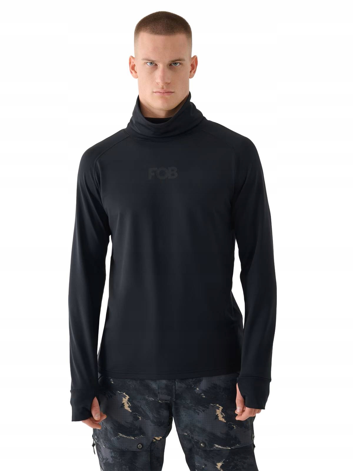 Bielizna Termoaktywna Męska 4F Bluza Koszulka Golf Stójka 4FWarm XL