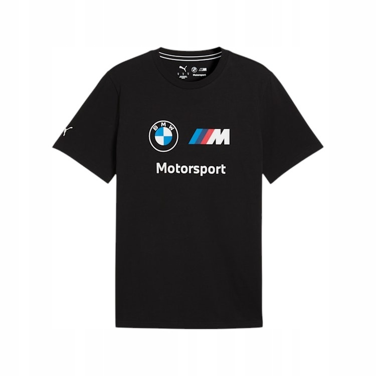 Puma Pánské Tričko Bmw Mms Ess Logo Tee Černá vel. M