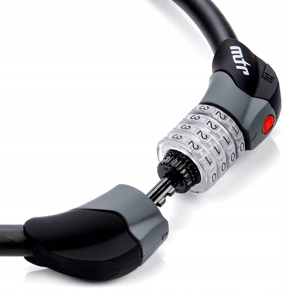 BLOKADA ROWERU NA SZYFR KOD SOLIDNE ZAPIĘCIE ROWER Waga 400 g