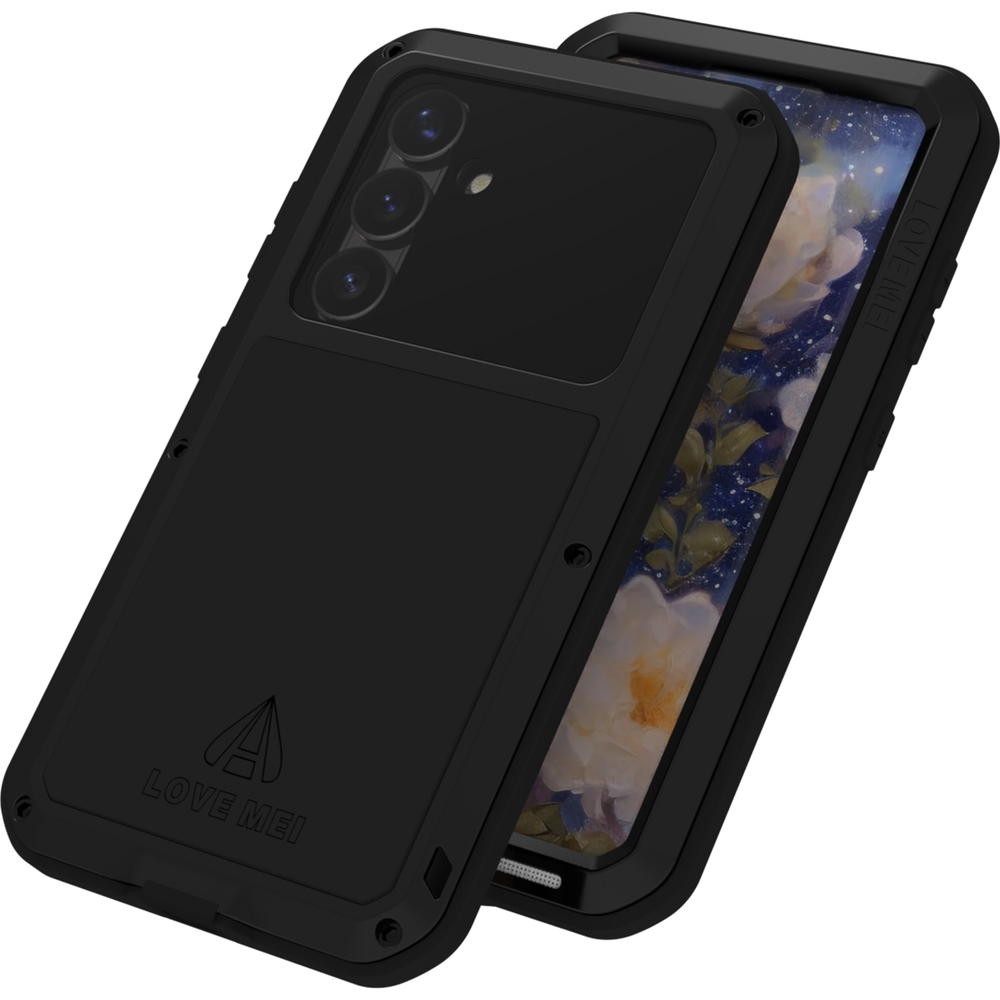 Pouzdro Love Mei sklo pro Galaxy S25, silný pancéřový kryt