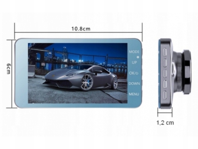 WIDEOREJESTRATOR KAMERA SAMOCHODOWA KAMERA COFANIA Memory card included none