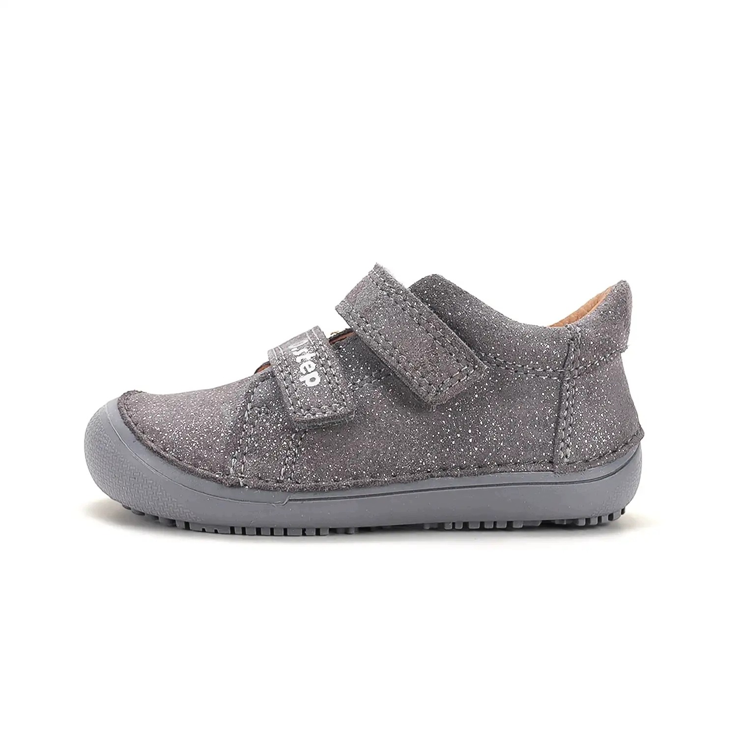 Półbuty skórzane barefoot D.D. Step S063-62166D Metallic Grey 36