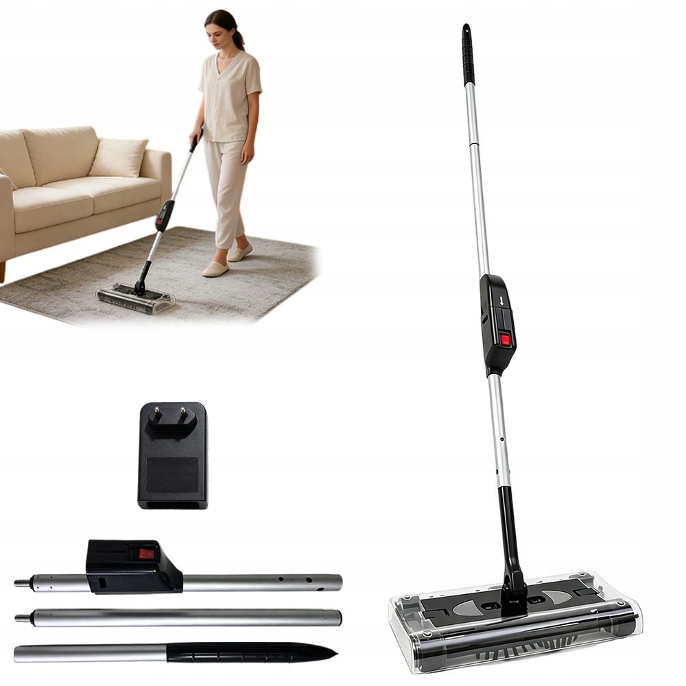 Vysavač Rotační 360 Elektrický Kartáč 116 CM