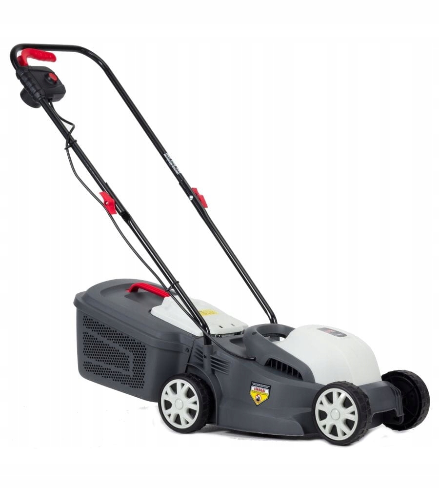 Elektrická Kosačka Nac Ľahká, Malá, 32 CM, 27 L, 1200 W, Zadný Výmet Do Koša