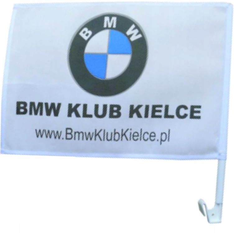 Mocna Flaga Samochodowa reklamowa 45x30 Rodzaj zestaw