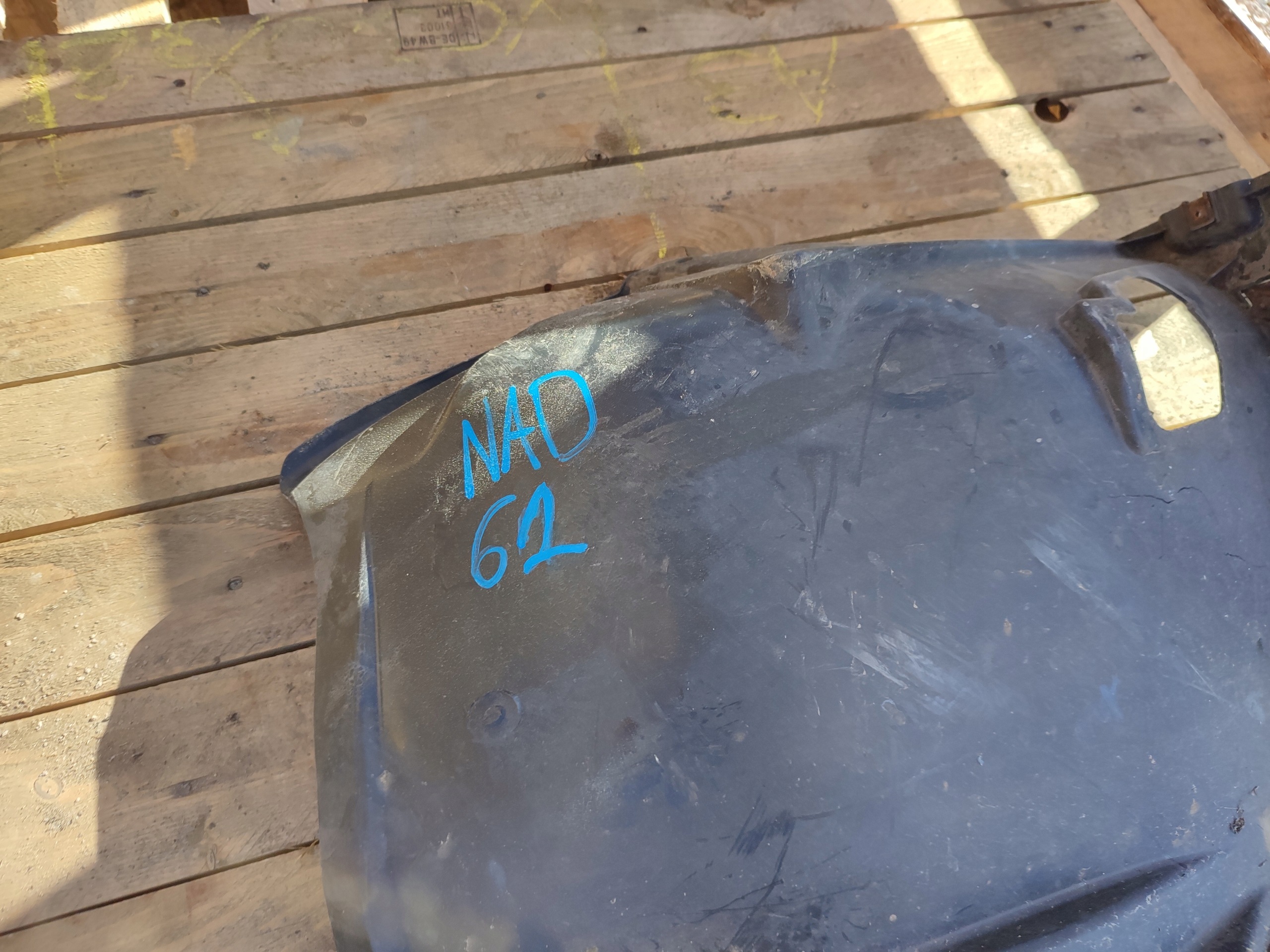 mudguard plastic right front BMW E81 E87
