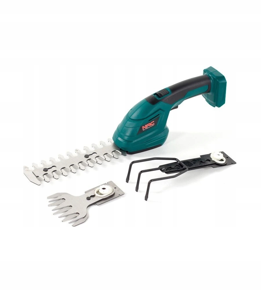 Nožnice na trávu Nac TA-BL-LI-20V s lištou na kríky a hrabanie